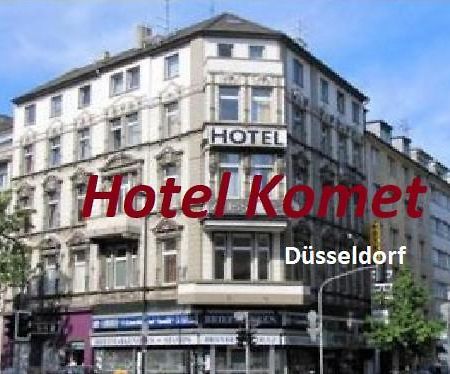Hotel Komet Düsseldorf Exterior foto